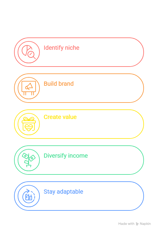 Online venture best practices overview